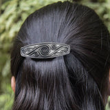 Spiral Hair Barrette by Oberon Design