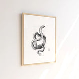 Spirit Snake Print by Cat Rocketship