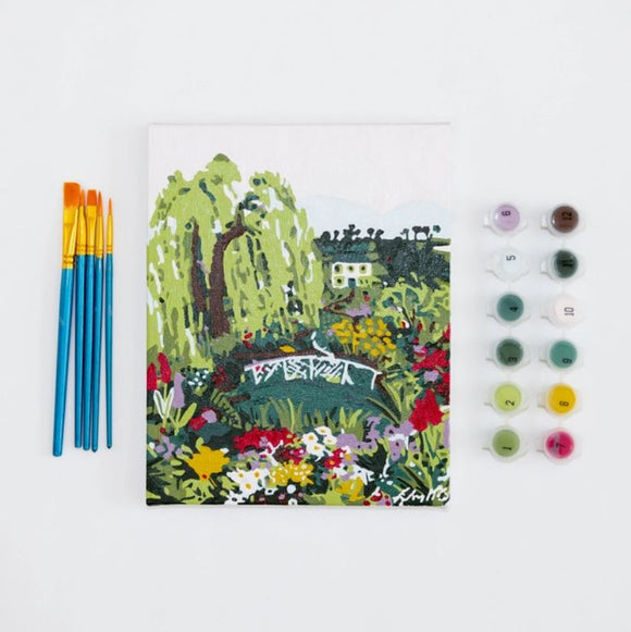 Spring Garden by Hebe Studio, A Mini Paint By Number Kit