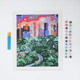 Spring In The Park by Joy Laforme, A Paint By Number Kit