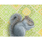 Squirrel Blank Greeting Card by Emily Uchytil
