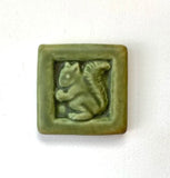 Squirrel 2" x 2" Tile by Whistling Frog