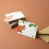Squirrel Mini Greeting Cards by Oana Befort
