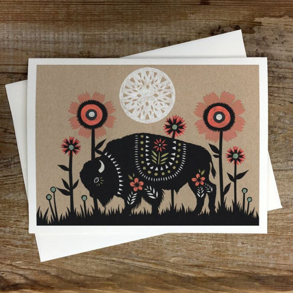 Stand Among the Tallest Flowers Greeting Card by Angie Pickman