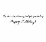 Starry Night Hand Birthday Card from Artists to Watch