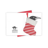 Stocking Stuffer Grackle Card by Burdock & Bramble