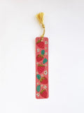 Strawberries Bookmark by Rikrack Embroidery