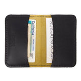 Sunflower Leather Card Holder by Oberon Design