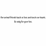 Sunny Spot Pet Sympathy Card from Artists to Watch