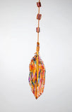 Glass Feathers with Beads by Scott Staats Glass