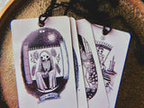 Skeleton Tarot Bookmark by Cat Rocketship