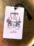 Skeleton Tarot Bookmark by Cat Rocketship