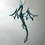 Tiny Dragon Ornament by Drawn Metal Studios