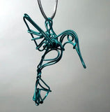 Tiny Hummingbird Ornament by Drawn Metal Studios