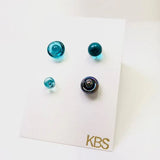 Mini Post Earring Collection by Krista Bermeo