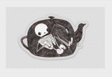 Teapot Animus Sticker by Cat Rocketship