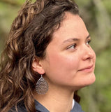 Teardrop Earrings by Oberon Design