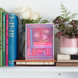 Thank You (Book Flowers) Card by Heartell Press