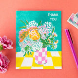 Thank You (Checks) Card by Heartell Press