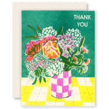 Thank You (Checks) Card by Heartell Press