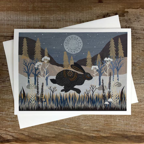 The Flow of Time Greeting Card by Angie Pickman