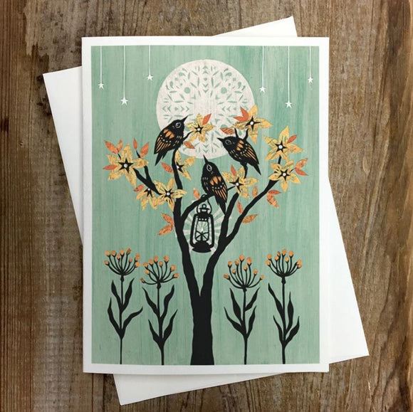 The Stars That We Are Greeting Card by Angie Pickman