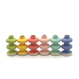 Three Tiers Bud Vase by Keene Pottery