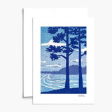 Through the Pines Card by Nan Onkka