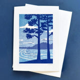Through the Pines Card by Nan Onkka