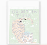 Graduation Tiger Greeting Card from Great Arrow Cards
