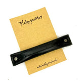 Upcycled Bicycle Tire Hair Barrette by Platypus Max