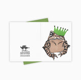 Charming Toad Card by Burdock & Bramble