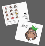 2026 Twelve Toads Calendar by Burdock & Bramble