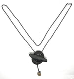 Long Toggle Rock Lariat Necklace by Jennifer Nunnelee