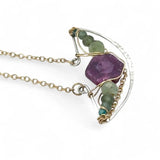 Inner Growth Tourmaline Necklace by Vanessa Savlen