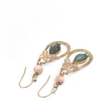 Tranquility Labradorite Earrings by Vanessa Savlen