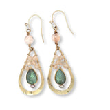 Tranquility Labradorite Earrings by Vanessa Savlen