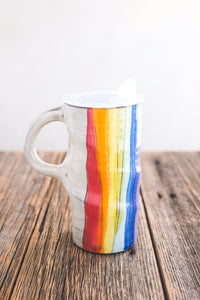 Rainbow Travel Mug by ZPots