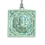 Tree Frog Tile Ornament by Whistling Frog