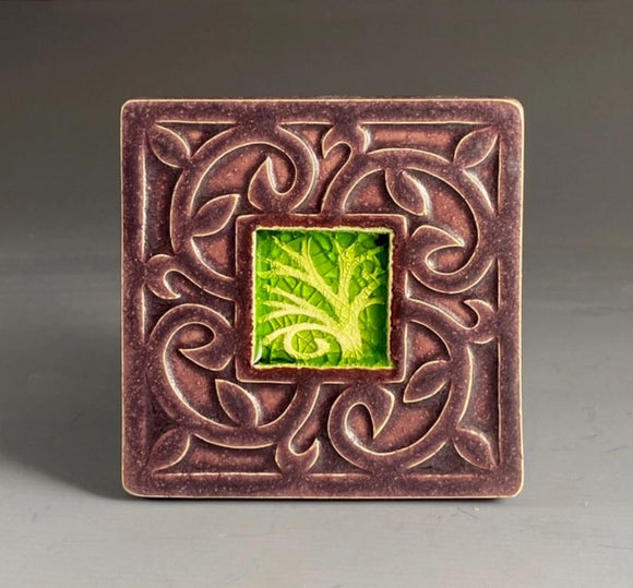 Tree Coaster by Macone Clay