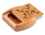 Tree Frog 2” Flat Wide Secret Box by Heartwood Creations