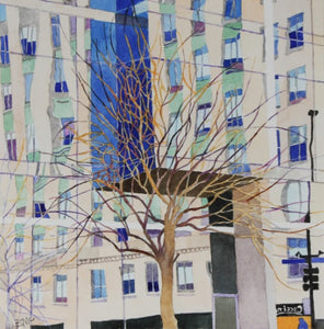 Tree and Mirrored Building by Brian McCormick