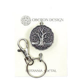 Tree of Life Key Ring Purse Hook by Oberon Design