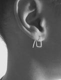 Trinity Hoop Earrings by Trecy Bleich