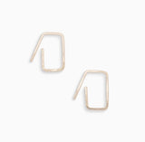 Trinity Hoop Earrings by Trecy Bleich
