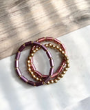 Aluminum Tube Bracelet by Trecy Bleich