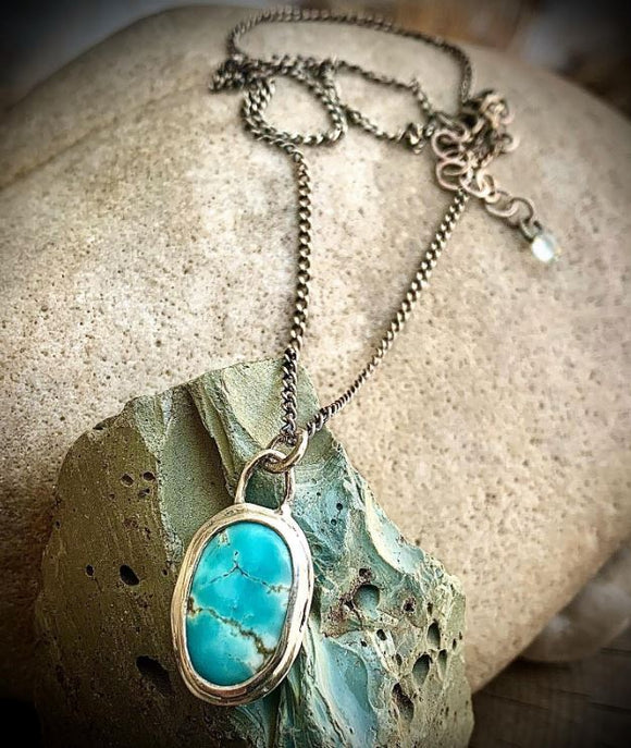 Turquoise Necklace by Karen Gilbert