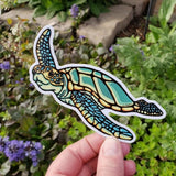 Sea Turtle Sticker by Sarah Angst