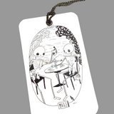 Skeleton Tarot Bookmark by Cat Rocketship
