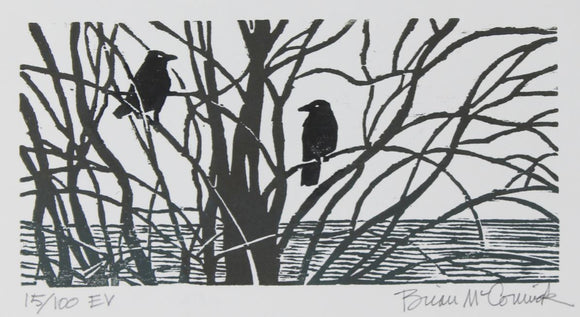Two Crows 15/100 by Brian McCormick